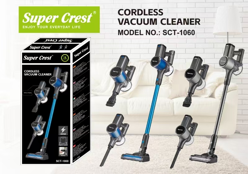 جارو شارژی SUPER CREST-1060
