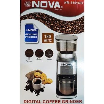 آسیاب قهوه نوا مدل NM 3661DG توان 180وات